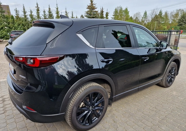 Mazda CX-5 cena 121000 przebieg: 16000, rok produkcji 2022 z Kleszczele małe 781